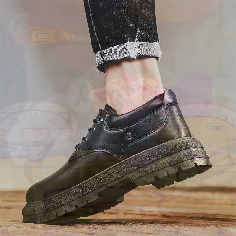 Travel Accessories Wholesale Suppliers - Escuro natural couro moda formadores tênis