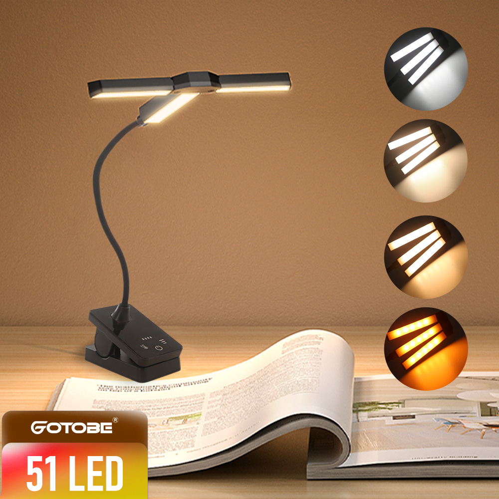 Book Light Flexible - Cuidados com os olhos 51 clipe