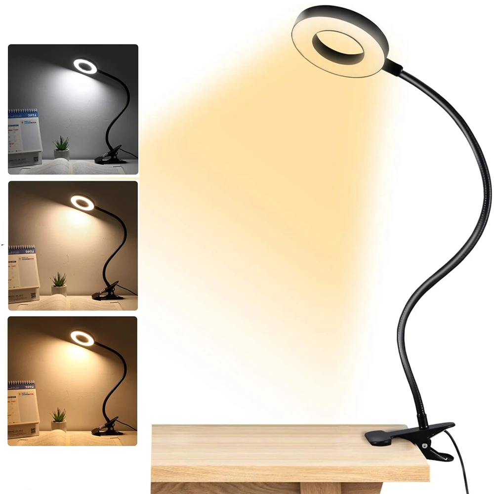 Book Light Flexible - Lâmpada de Leitura LED com Clip,