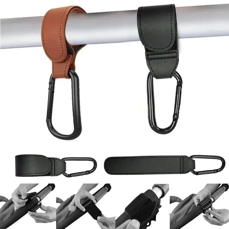 Travel Accessories Baby - 2 Peças Ganchos de Couro para