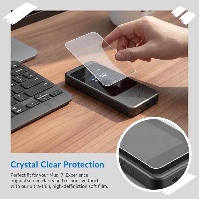 Travel Router Accessories - Novo Protetor de Tela de Vidro
