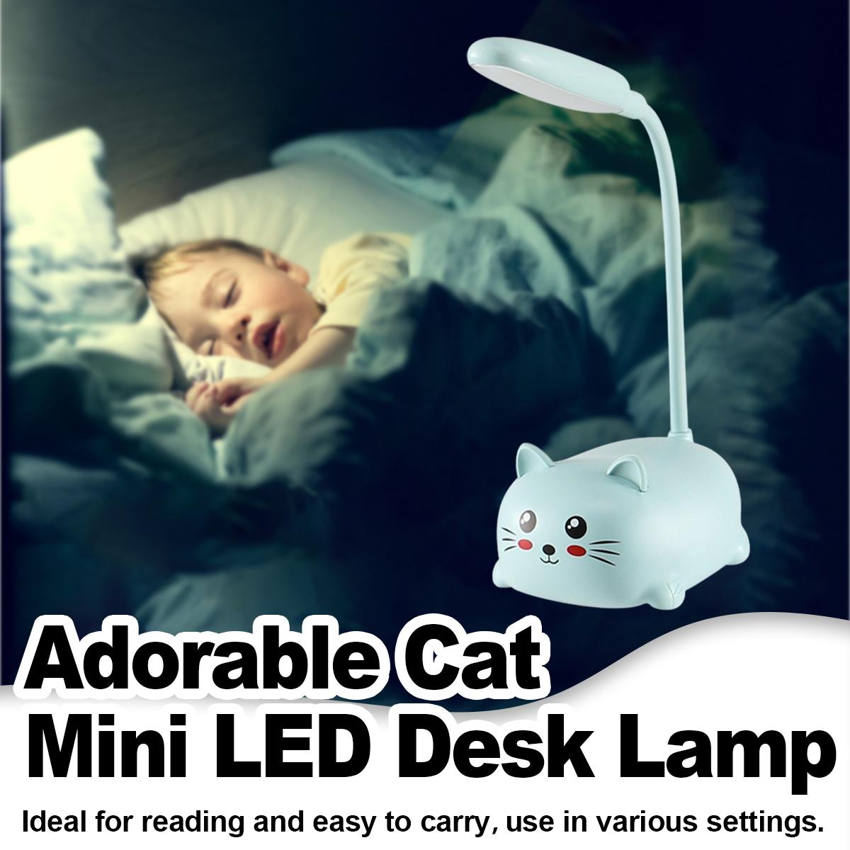 Cat Night Light Lamp Animal Fo - Book Light Flexible avaliação e preço