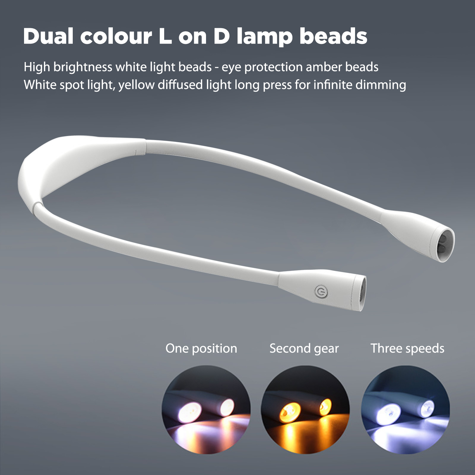 Recarregável led pescoço luzes - Book Light Flexible avaliação e preço