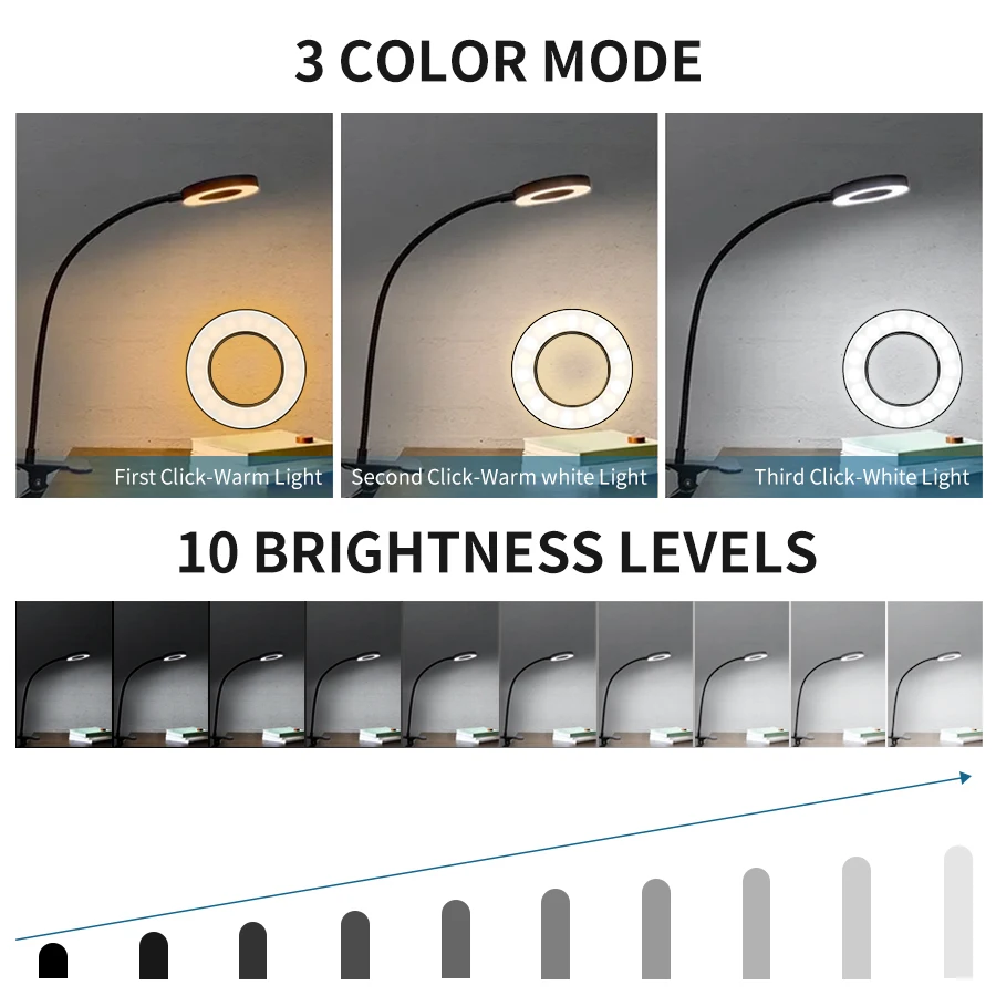 48 LEDs Clipe na lâmpada de me - Book Light Flexible avaliação e preço