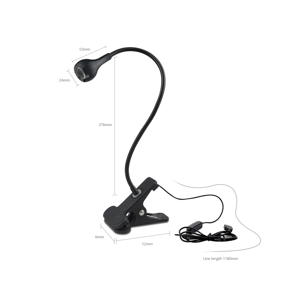Luz de leitura com clipe, alim - Book Light Flexible avaliação e preço