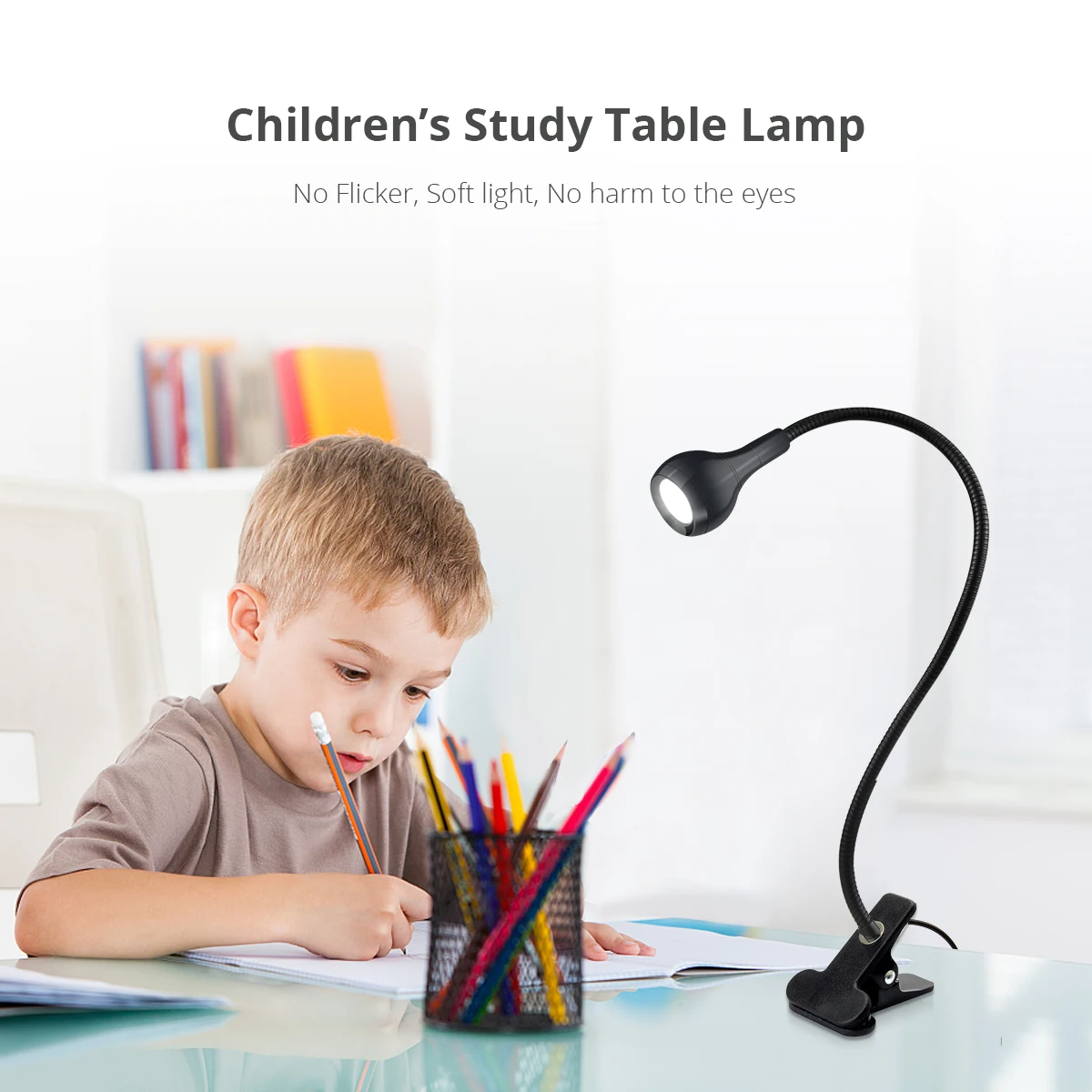 Luz de leitura com clipe, alim - Book Light Flexible avaliação e preço