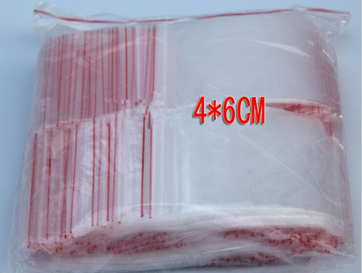 1000 pçs 4x6cm pe transparente - Travel Router Accessories avaliação e preço