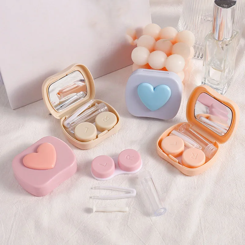 Mini Contact Lens Case para Mu - Travel Accessories Kit For Women avaliação e preço