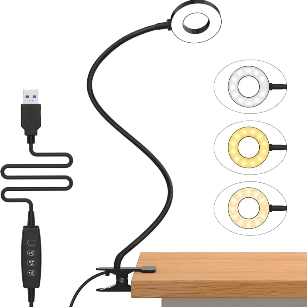 Lâmpada de Leitura LED com Cli - Book Light Flexible avaliação e preço