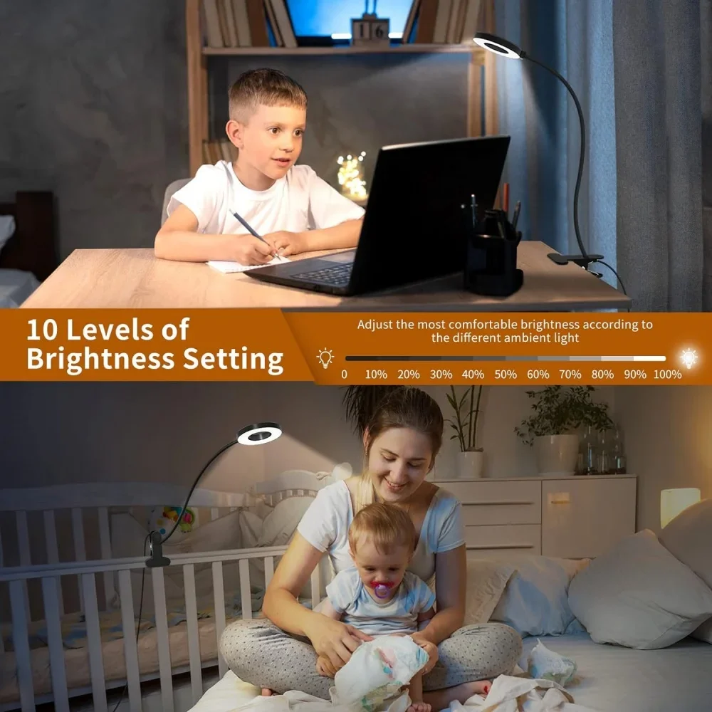 Lâmpada de Leitura LED com Cli - Book Light Flexible avaliação e preço