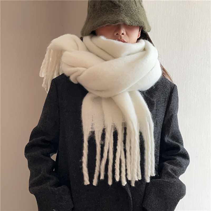 Cachecol de inverno elegante e - Travel Accessories To Gift avaliação e preço