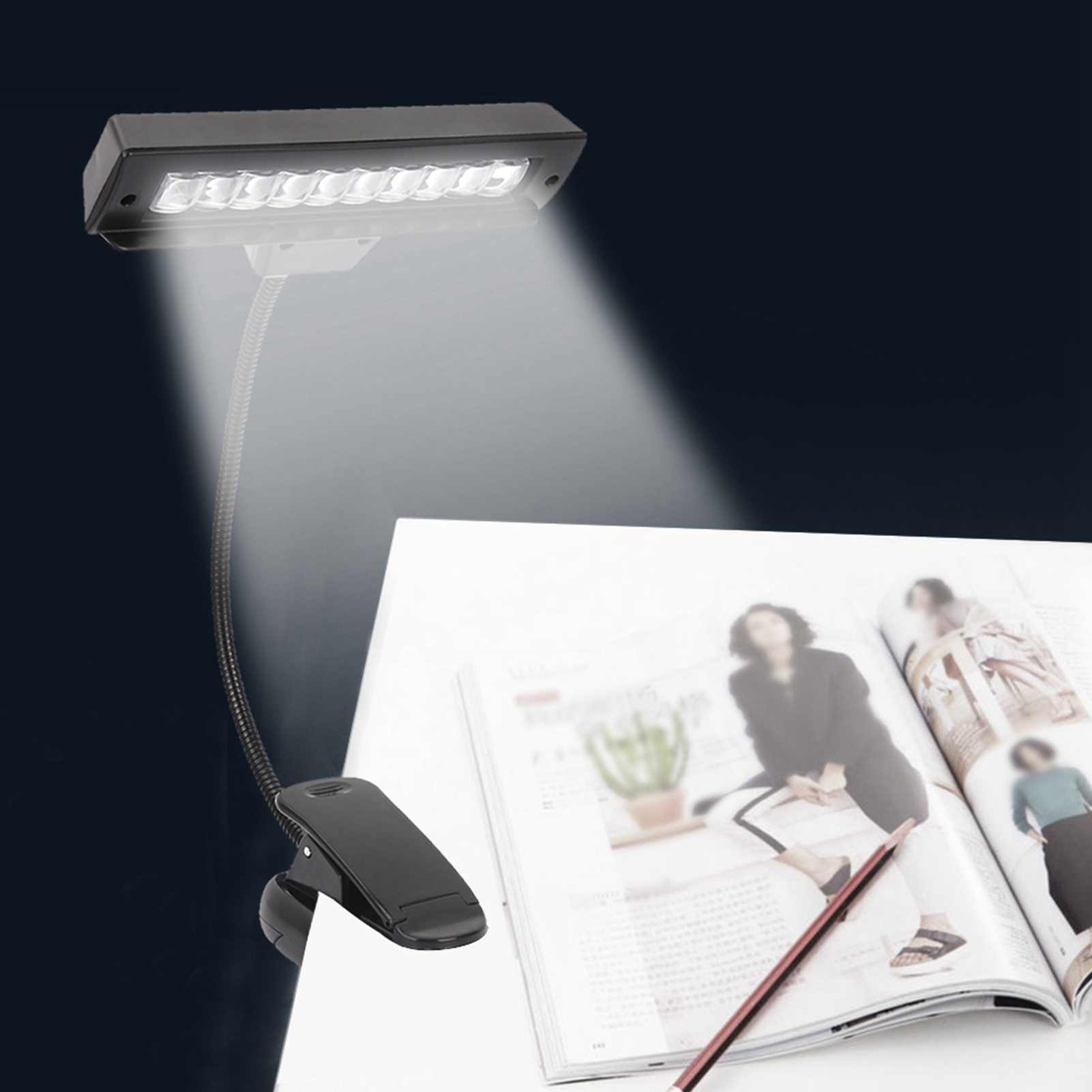 Lâmpada de encaixe para suport - Book Light Flexible avaliação e preço