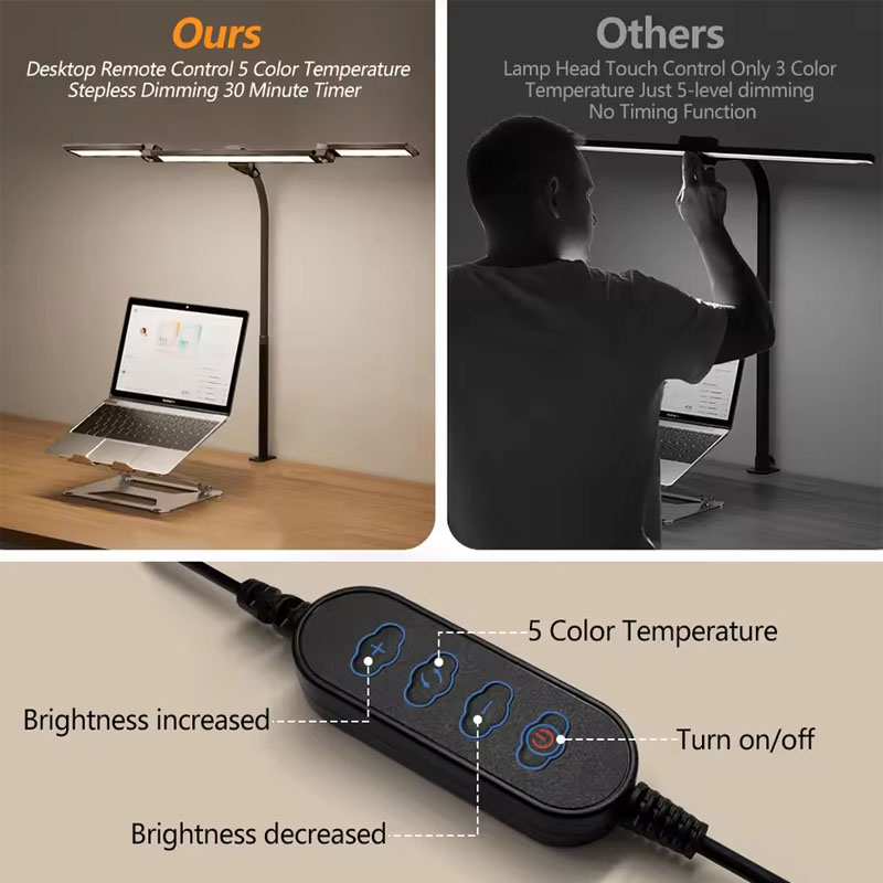 Lâmpada de mesa led para cure  - Book Light Flexible avaliação e preço