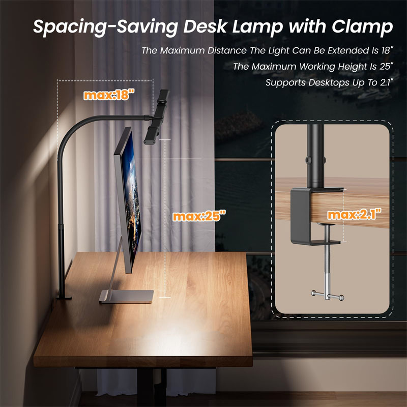 Lâmpada de mesa led para cure  - Book Light Flexible avaliação e preço