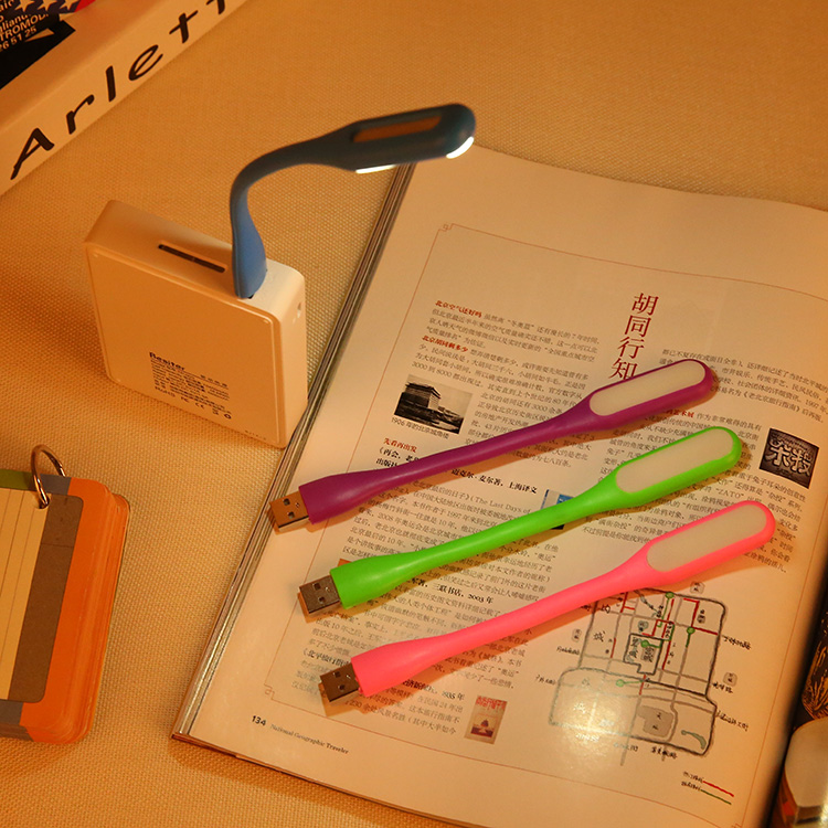 Lâmpada de led usb de metal fl - Book Light Flexible avaliação e preço